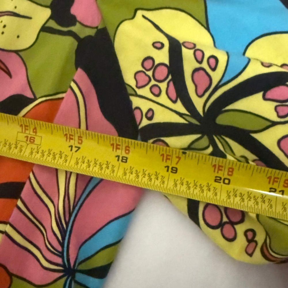 RARE Russell Kemp New York Womens Blazer Jacket Size 8 Floral Print Button Front - Picture 12 of 14
